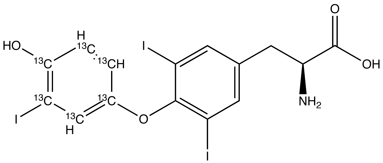 [1217843-81-6] [13C6]-L-(3,3',5)-三碘甲状腺原氨酸