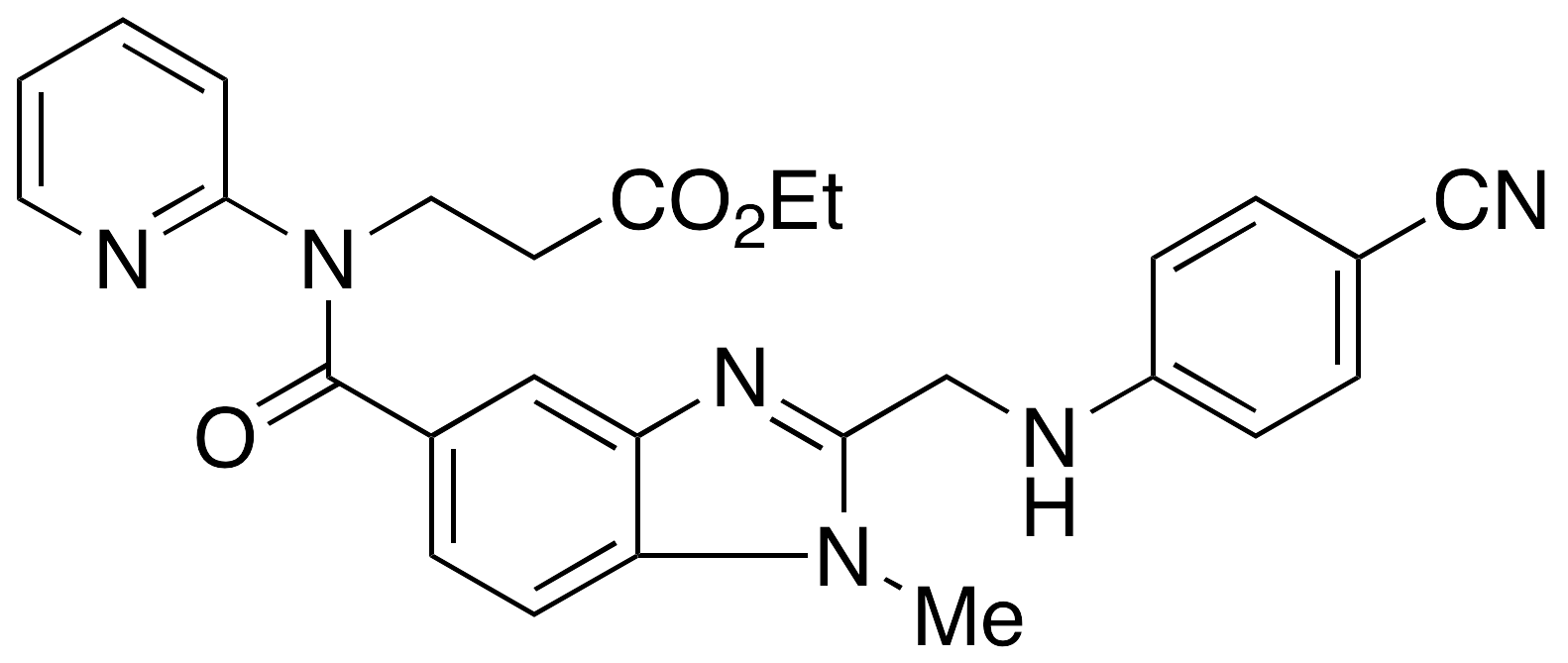 [211915-84-3] 脱乙am氰基达比加群乙酯