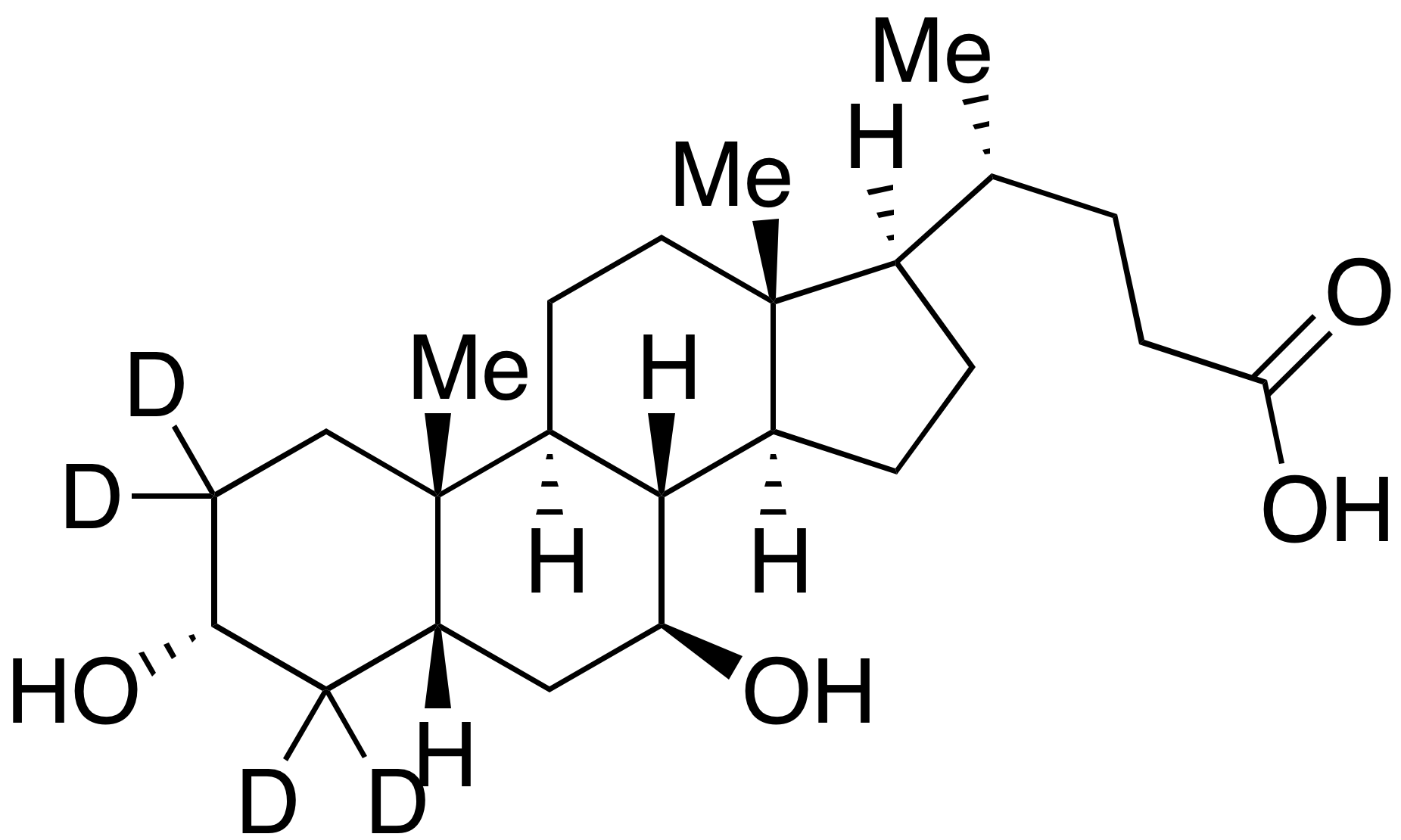 [347841-46-7] 熊去氧胆酸d4（主要）