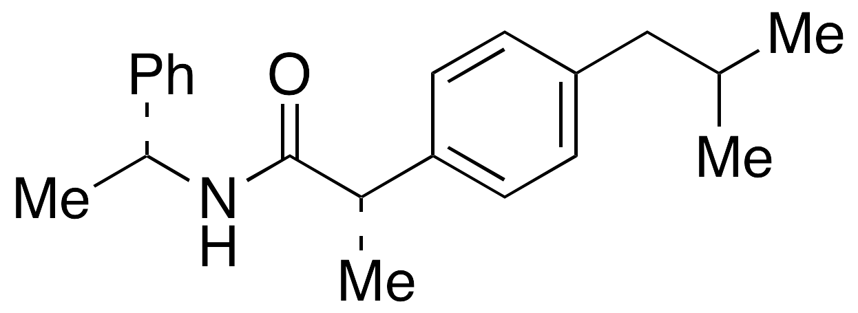 [121734-79-0] （R，S）-N-（1-苯乙基）布洛芬酰胺