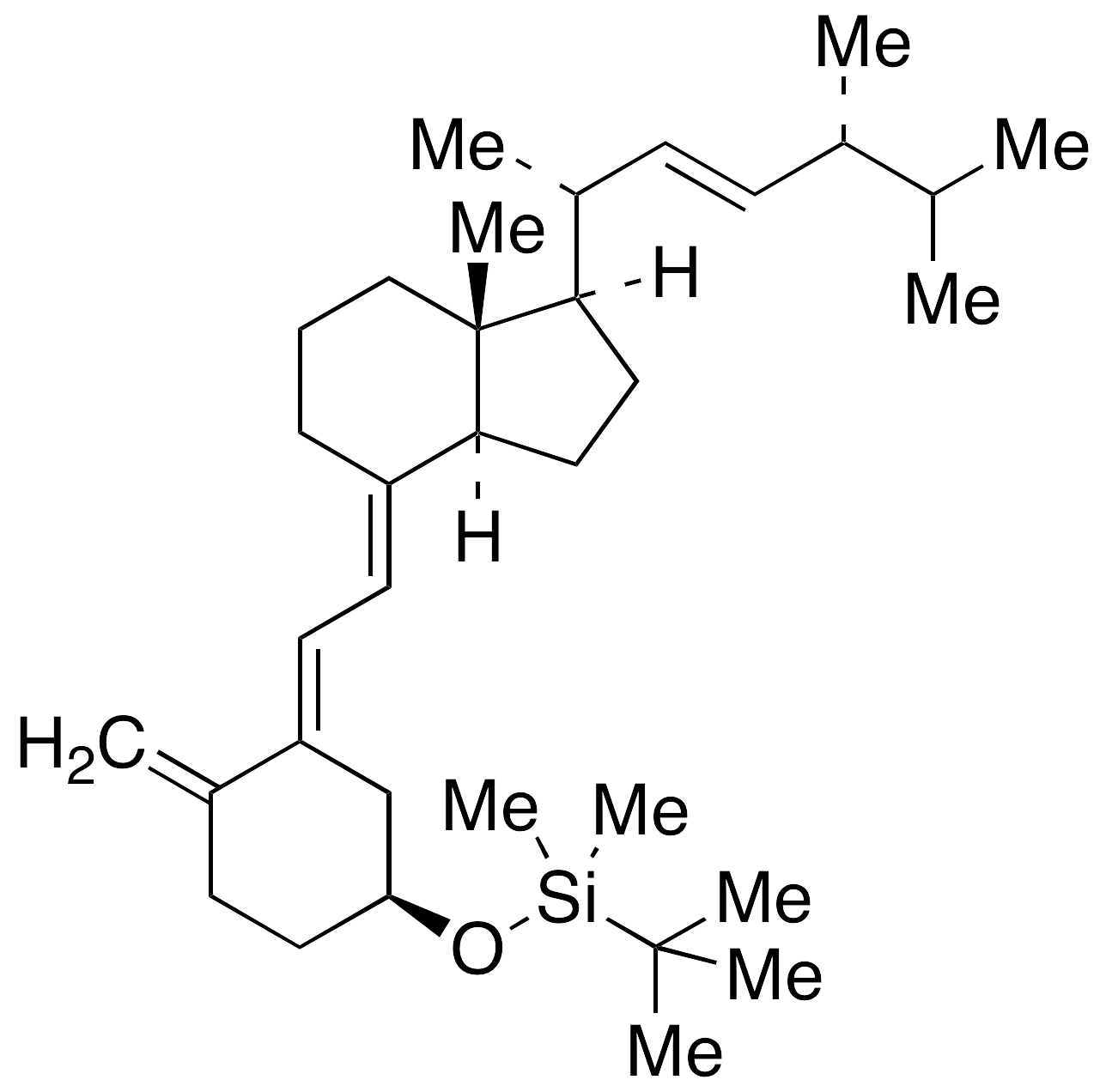[104846-63-1] 3-O-（叔丁基二甲基甲硅烷基）-5,6-反式维生素D2