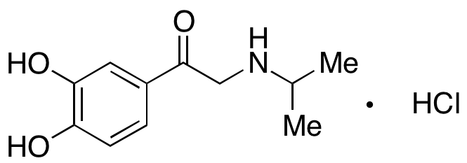 [16899-81-3] 1-（3,4-二羟基苯基）-2-[（1-甲基乙基）氨基]-乙酮盐酸盐