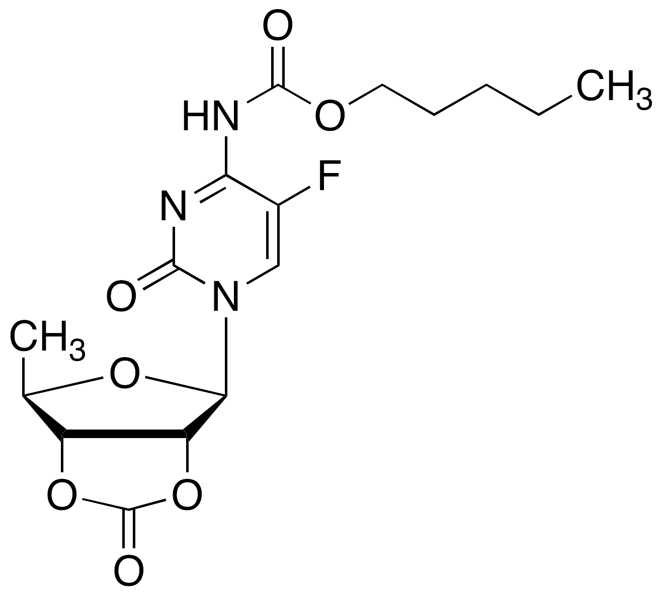 [921769-65-5] 卡培他滨-2'，3'-环状碳酸酯