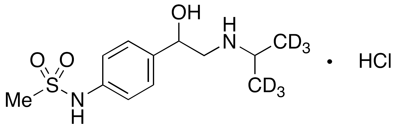 [1246820-85-8] Sotalol-d6盐酸盐