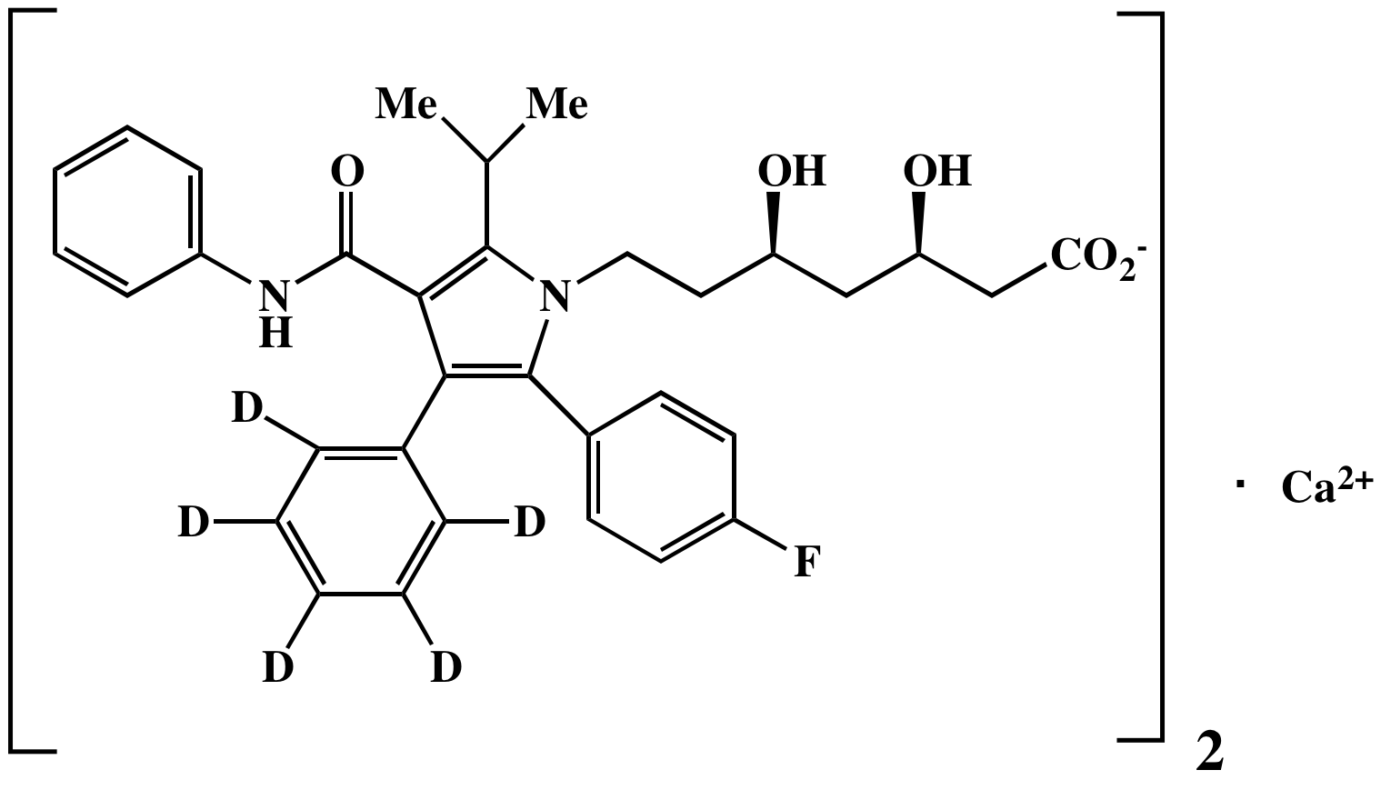 [222412-82-0] 阿托伐他汀-d5钙盐