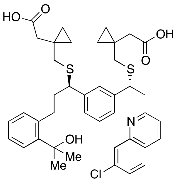 [1187586-61-3] （R，R）-孟鲁司特双硫化物（〜90％）