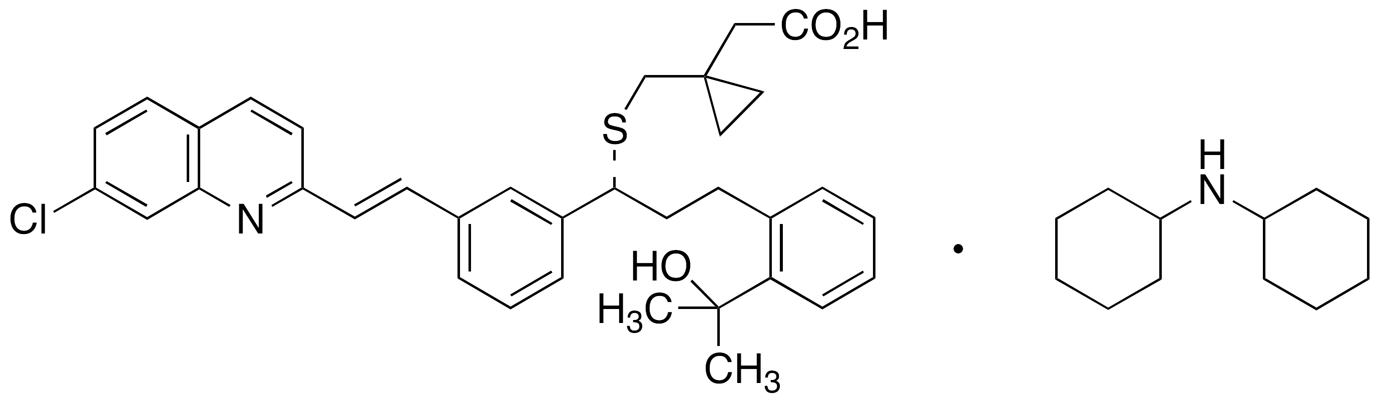 [577953-88-9] 孟鲁司特二环己胺盐