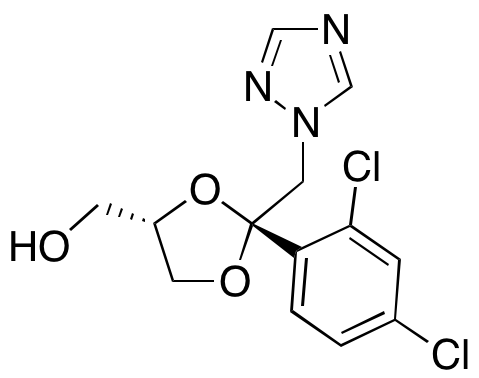 [67914-85-6] 顺-2-（2,4-二氯苯基）-2-（1H-1,2,4-三唑-1-基甲基）-1,3-二氧戊环-4-甲醇