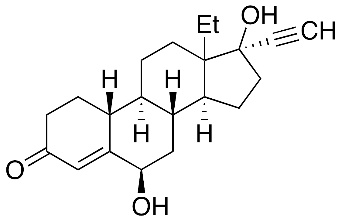 [55555-97-0] 6β-羟基左炔诺孕酮
