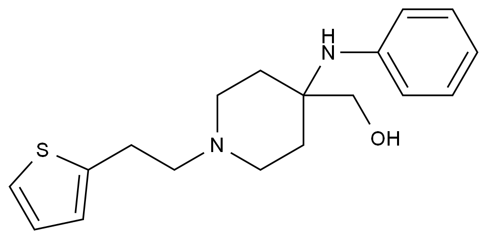 (4-(苯氨基)-1-(2-(噻吩-2-基)乙基)哌啶-4-基)甲醇