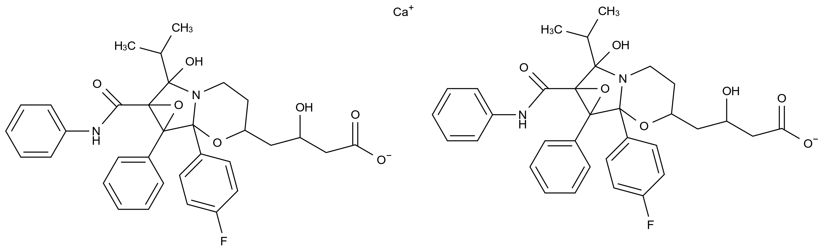 阿托伐他汀循环（氟苯基）钙盐