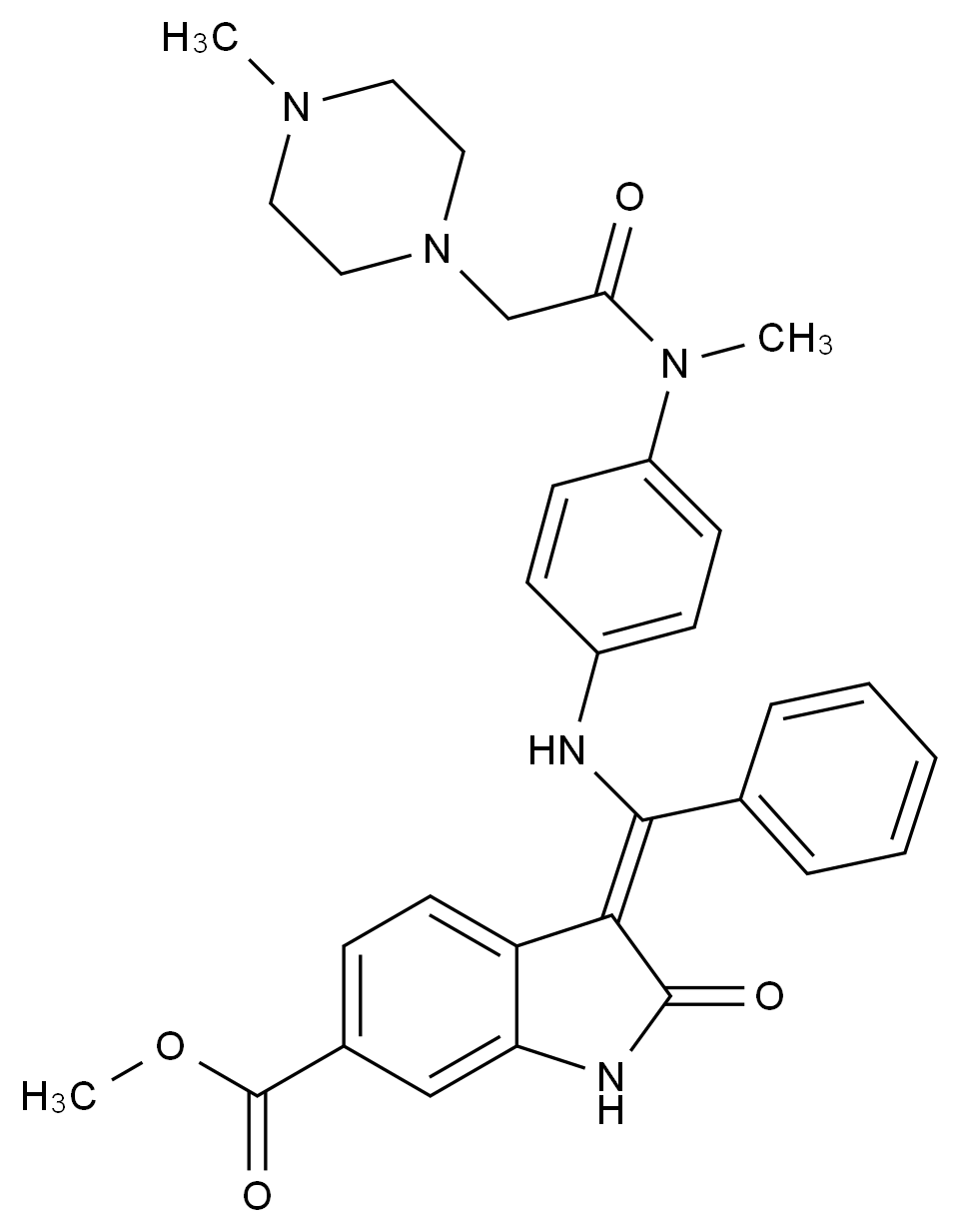 尼达尼布E构型