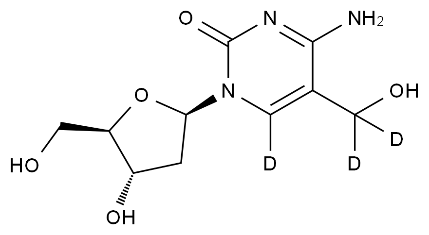 阿扎胞苷杂质37 （5-（羟甲基）-2'-脱氧胞苷-d3）