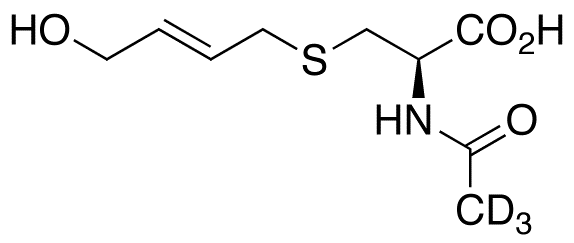 N-乙酰基-S-（4-羟基-2-丁烯-1-基）-L-半胱氨酸-d3