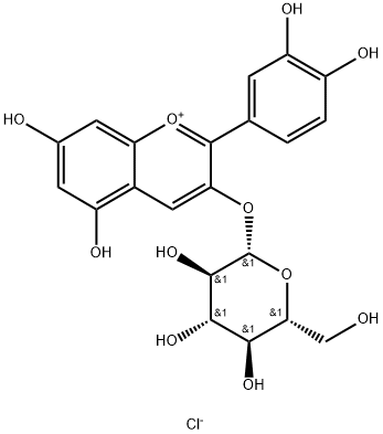 7084-24-4_矢车菊素-3-O-葡萄糖苷
