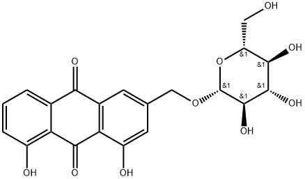 50488-89-6_芦荟大黄素-3-(羟甲基)-O-Β-D-葡萄糖苷