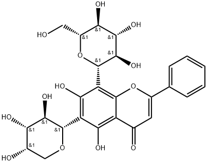 185145-33-9_白杨素 6-C-阿拉伯糖 8-C-葡萄糖苷标准品