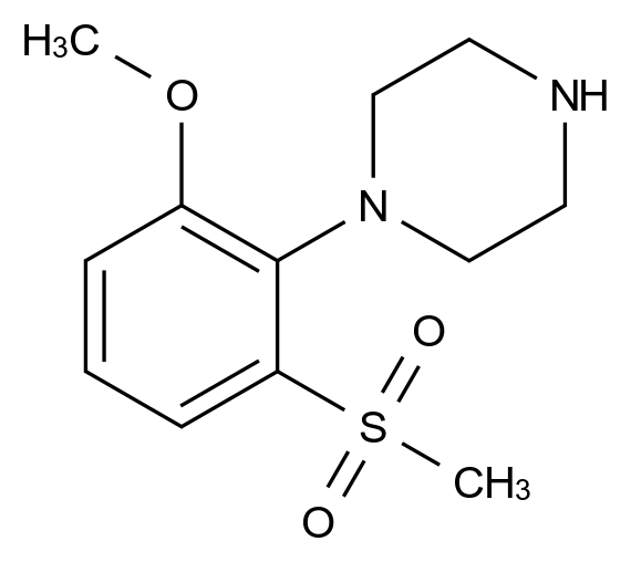 1000018-42-7_1-[2-Methoxy-6-(methylsulfonyl)phenyl]piperazine