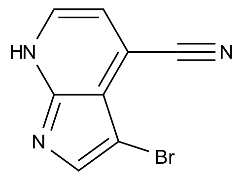 1000340-54-4_3-溴-1H-吡咯并[2,3-B]吡啶-4-甲腈