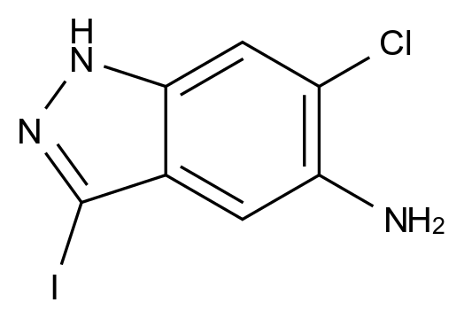 1000342-50-6_6-Chloro-3-iodo-1H-indazol-5-amine