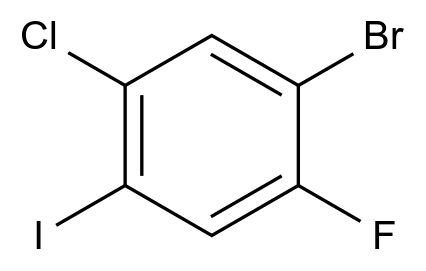 1000572-73-5_4-Bromo-2-chloro-5-fluoroiodobenzene