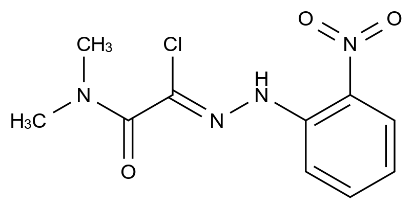 1000575-82-5_2-Chloro-N,N-dimethyl-2-[2-(2-nitrophenyl)hydrazono]acetamide