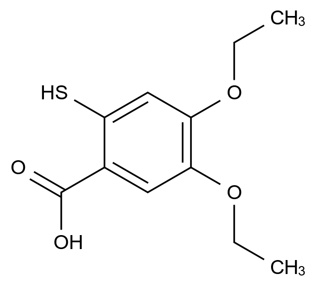 100059-52-7_4,5-diethoxy-2-sulfanylbenzoic acid