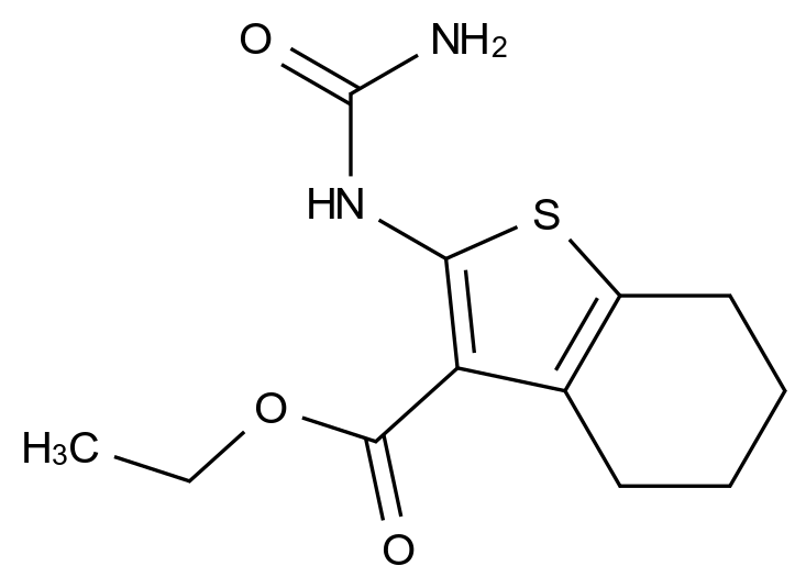 100068-52-8_2-Aminocarbonylamino-3-ethoxycarbonyl-4,5,6,7-tetrahydro-1-benzothiophene