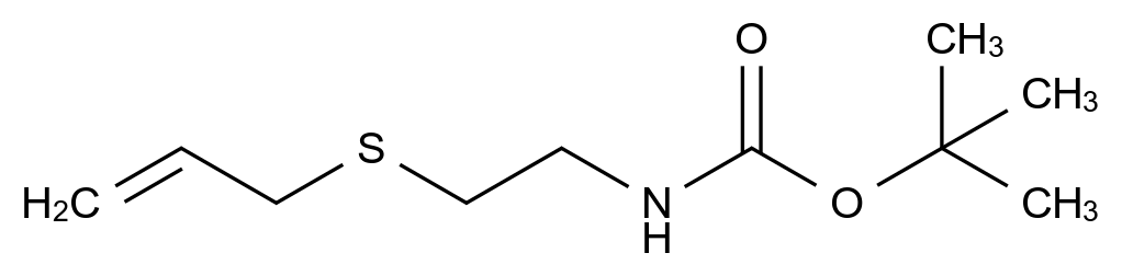 1000806-49-4_allyl tert-butoxycarbonylaminoethyl sulfide
