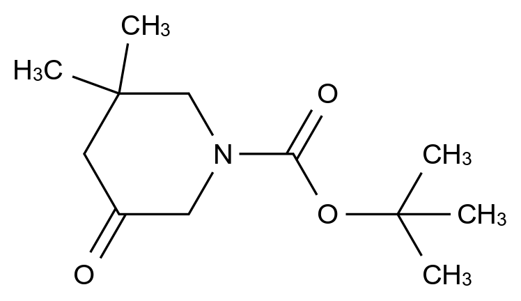 1000894-83-6_tert-butyl 3,3-dimethyl-5-oxopiperidine-1-carboxylate