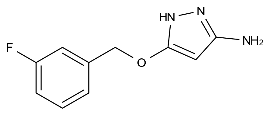 1000896-51-4_5-[(3-fluorophenyl)methoxy]-1H-pyrazol-3-amine