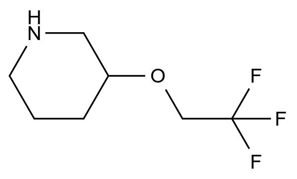 1000931-80-5_3-(2,2,2-trifluoroethoxy)piperidine