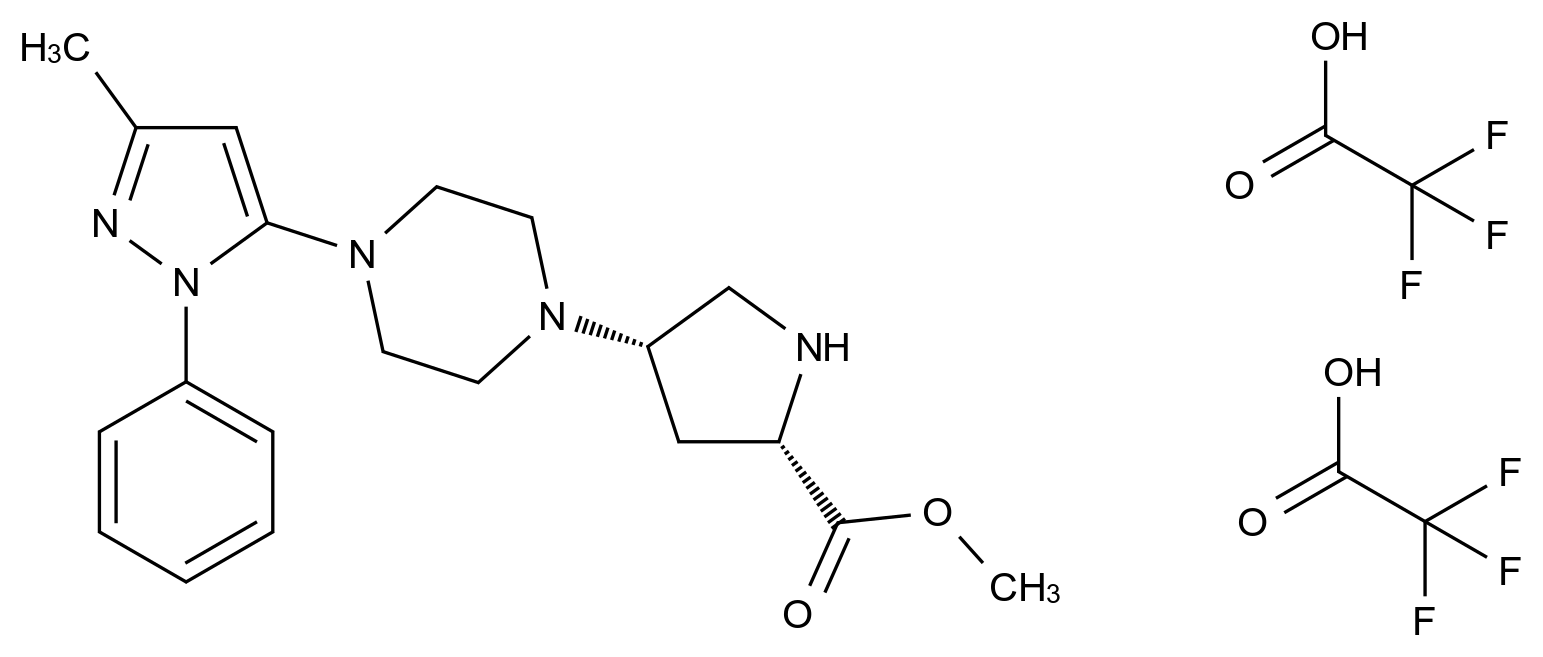 (2R,4R)-替格列汀三氟乙酸盐